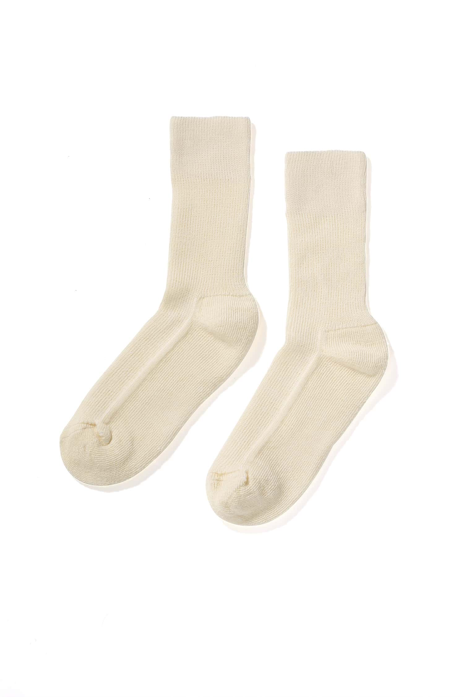 Dünne Wollsocken aus Bio-Schurwolle mit Bio-Baumwolle