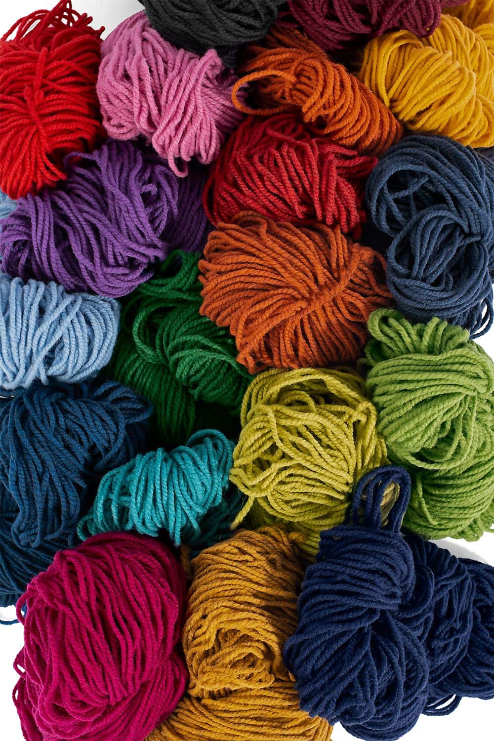 Finkhof Merinowolle dick gefärbt dicke gefärbte Finkhof Merinowolle aus bio Wolle (kbT) in verschiedenen Farben